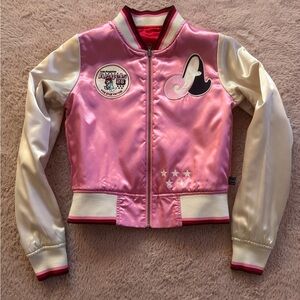 Blue Marlin Reversible Los Angeles Bomber Jacket